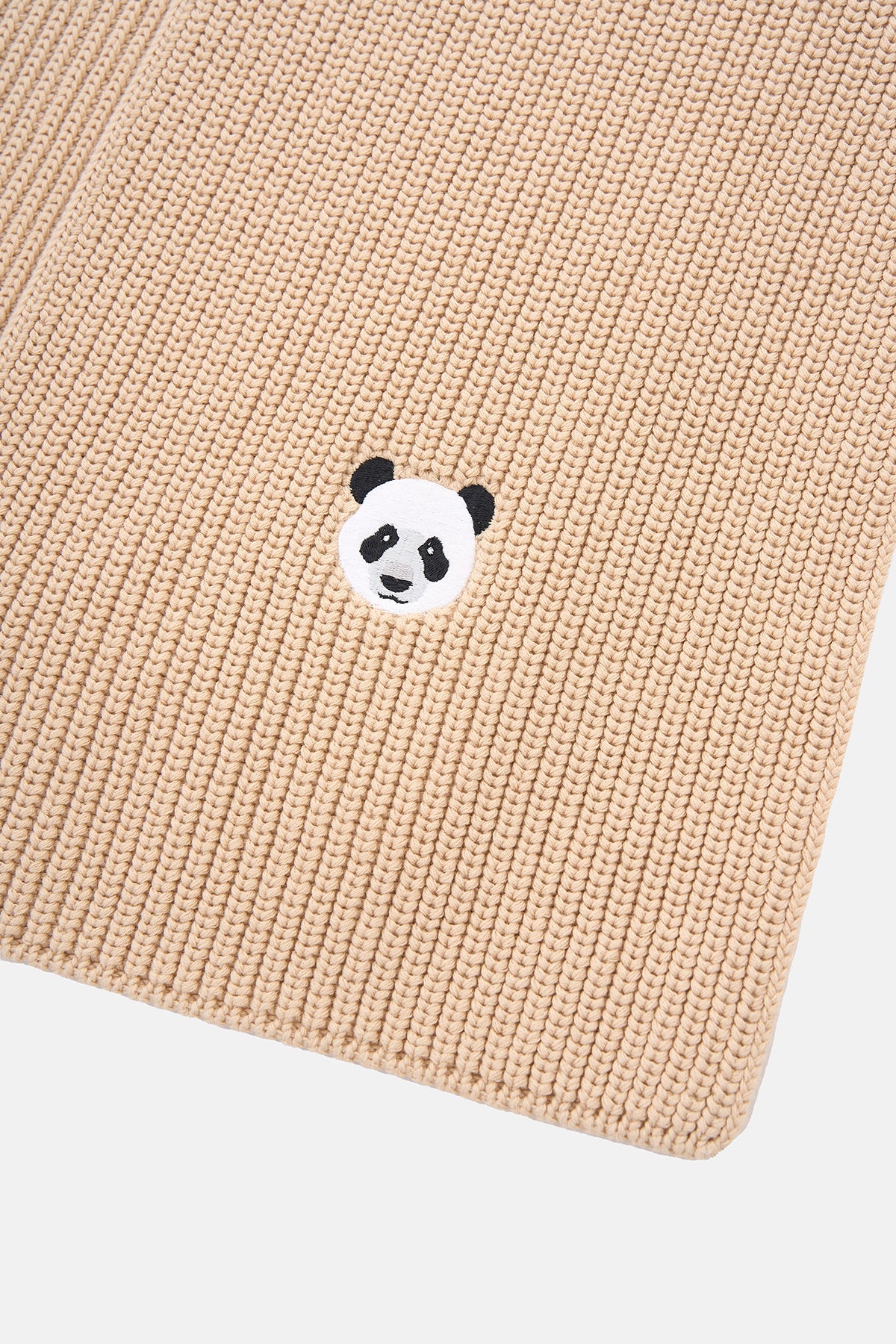 Panda Atkı - Ekru - Görsel 2