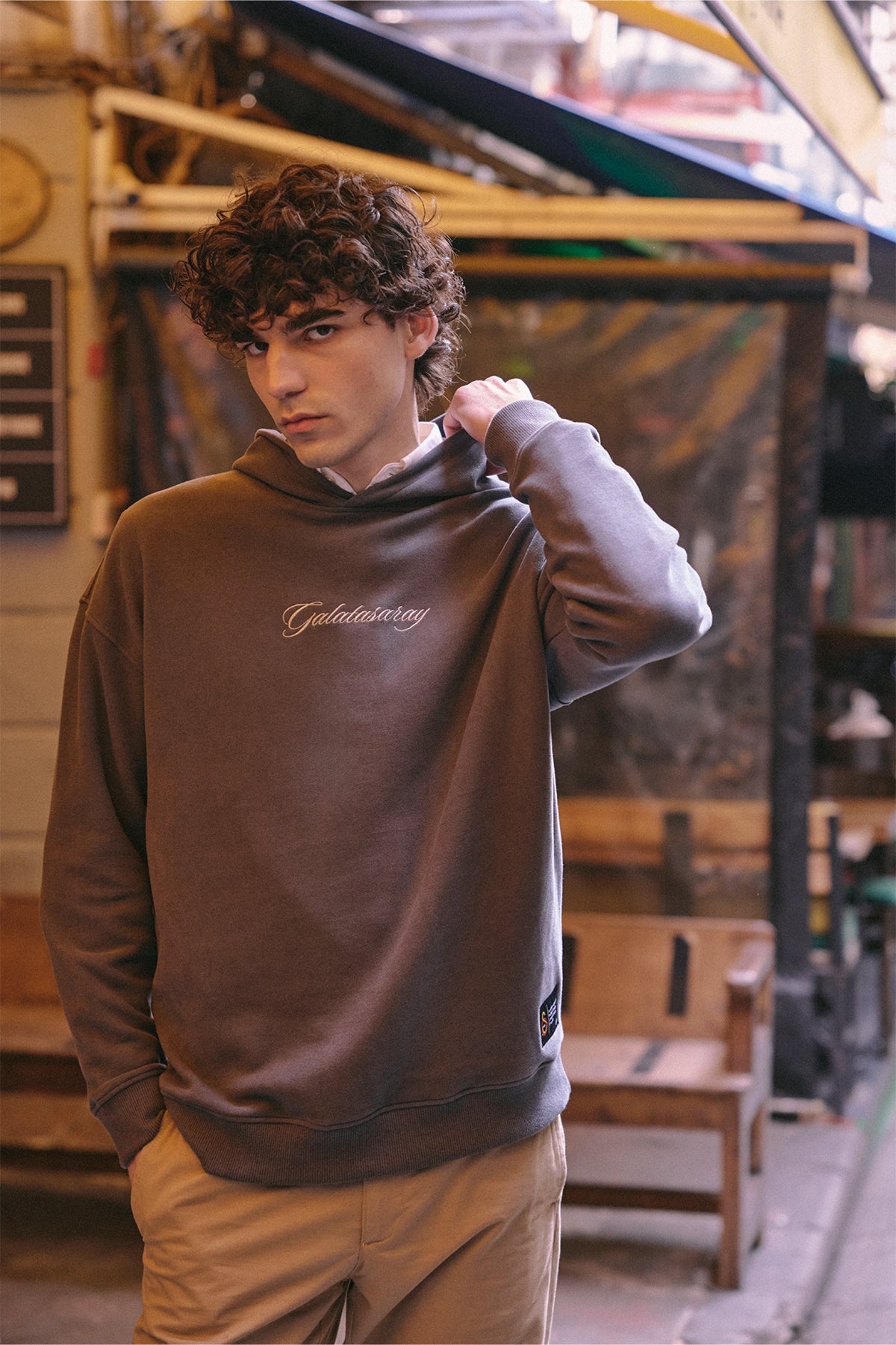 GS 1905 SuperSoft Hoodie - Antrasit - Görsel 3