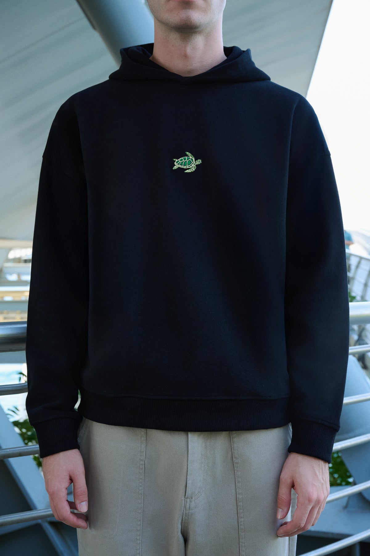 Caretta SuperSoft Hoodie - Siyah - Görsel 3