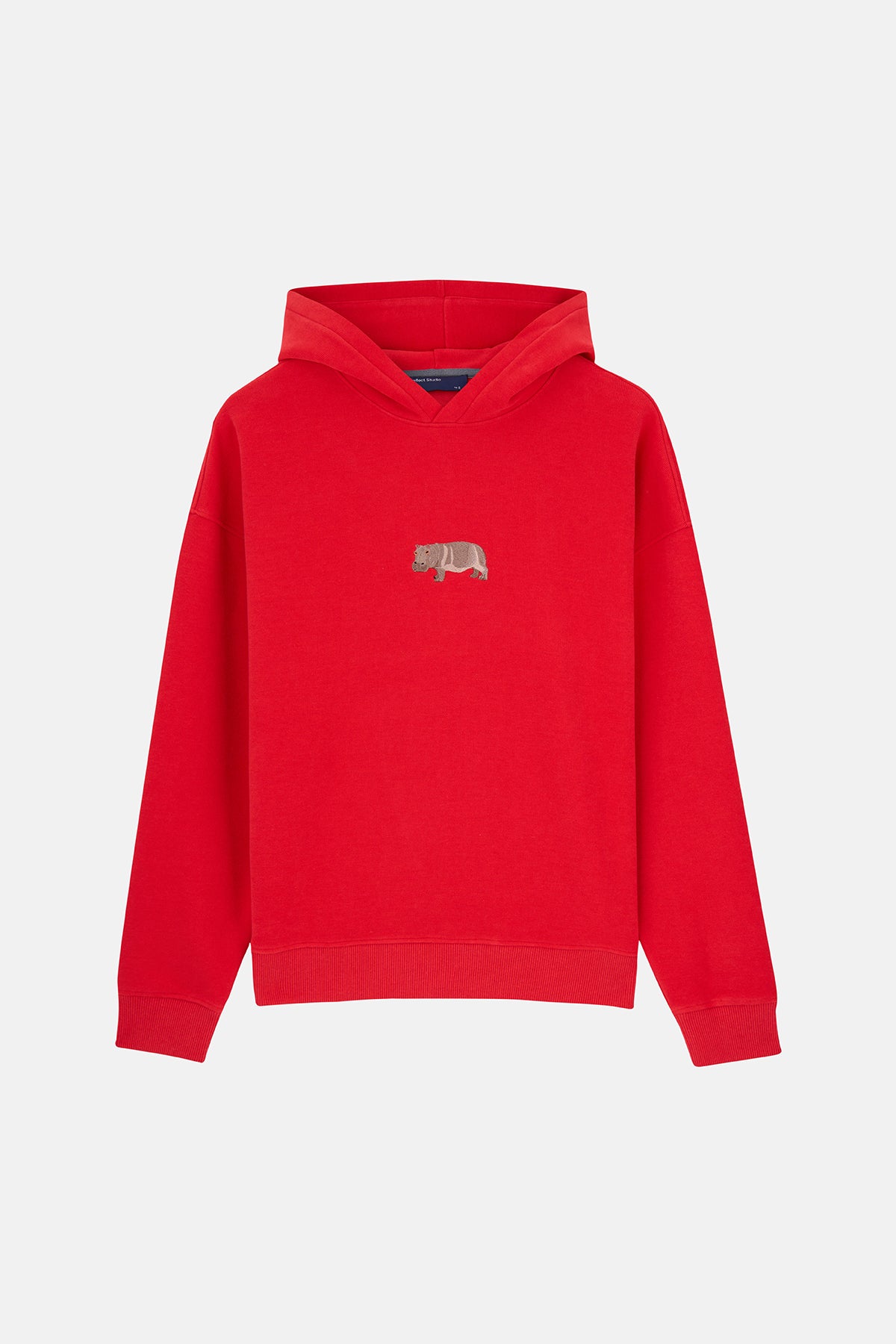 Hipopotam SuperSoft Hoodie - Kırmızı