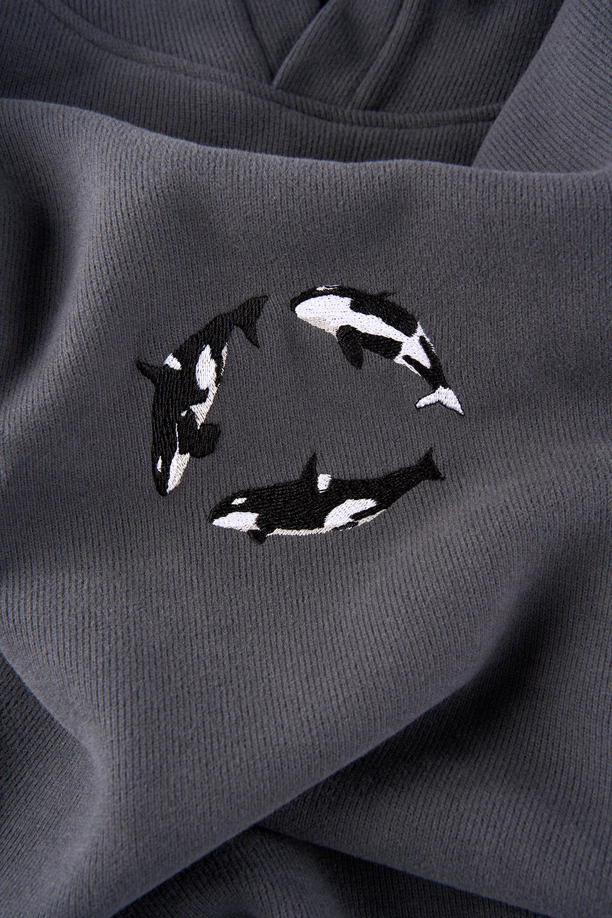 Orka SuperSoft Hoodie - Antrasit - Görsel 2