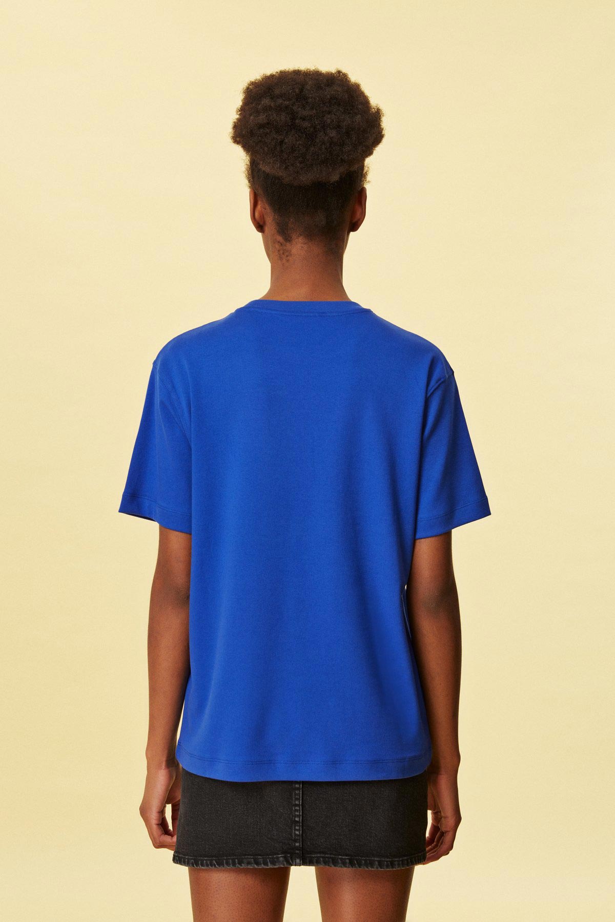 Kızıl Tilki Premium T-Shirt - Saks Mavi - Görsel 4