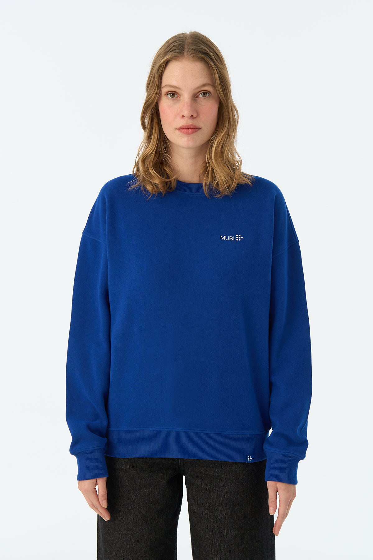MUBI SuperSoft Sweatshirt - Saks Mavi - Görsel 3