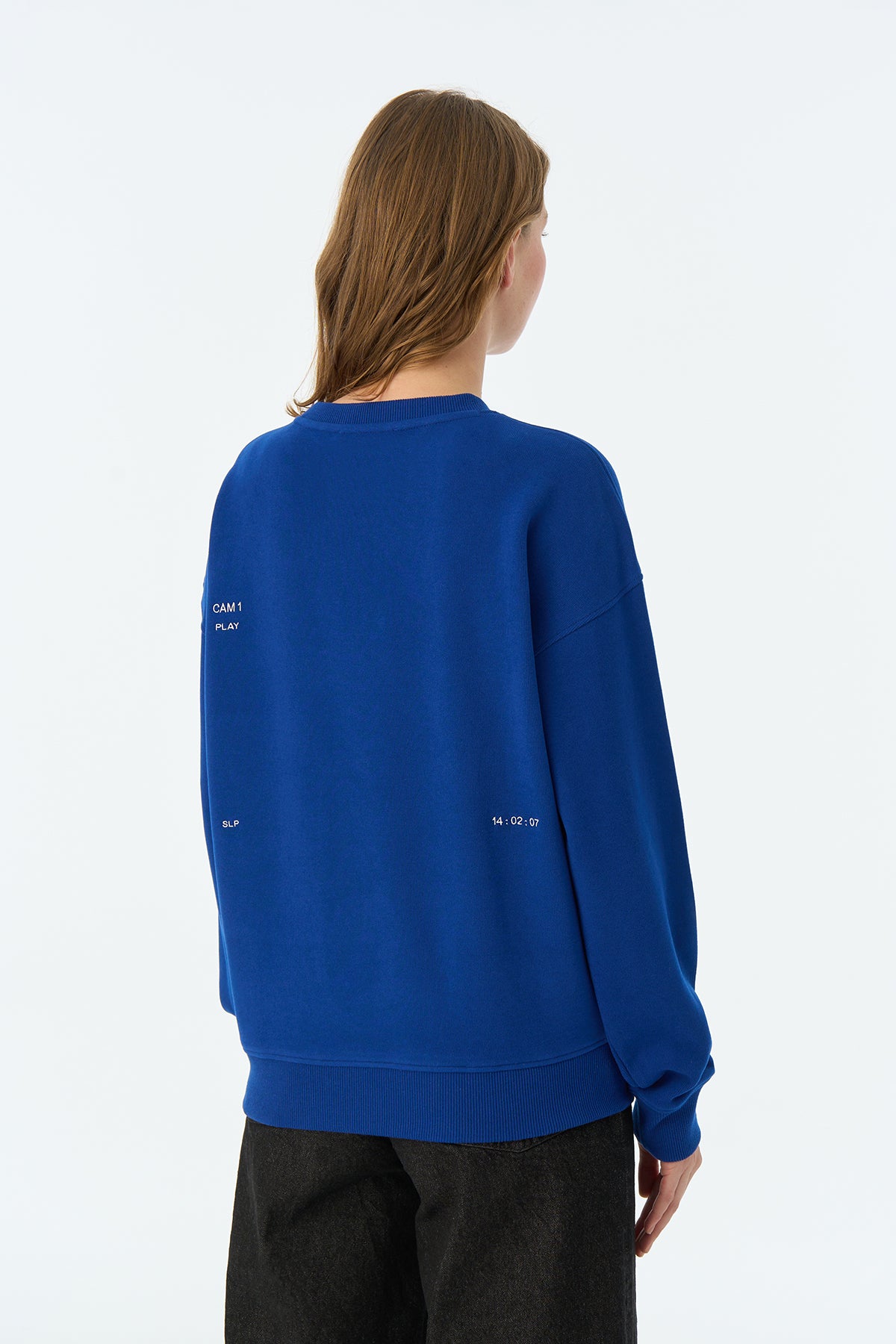 MUBI SuperSoft Sweatshirt - Saks Mavi - Görsel 5