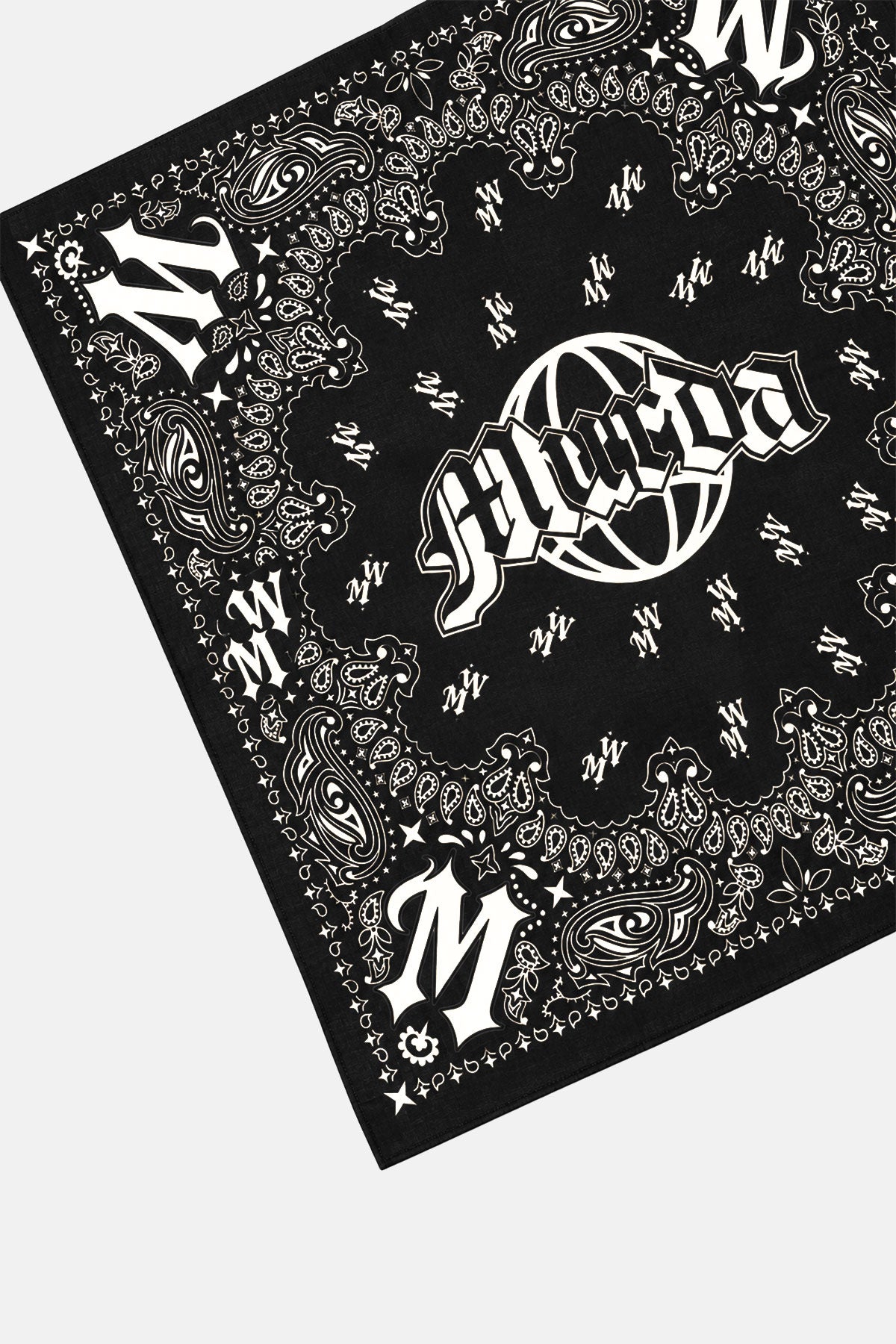 Murda Paisley Bandana - Siyah - Görsel 2