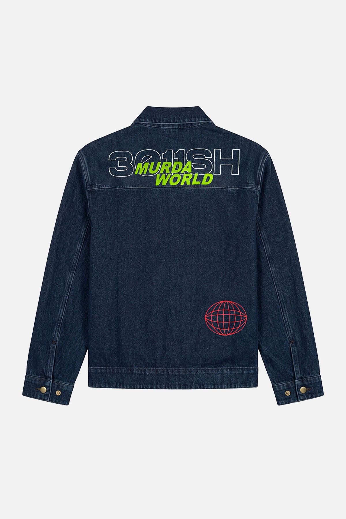 Murda Denim Ceket - Mavi - Görsel 3