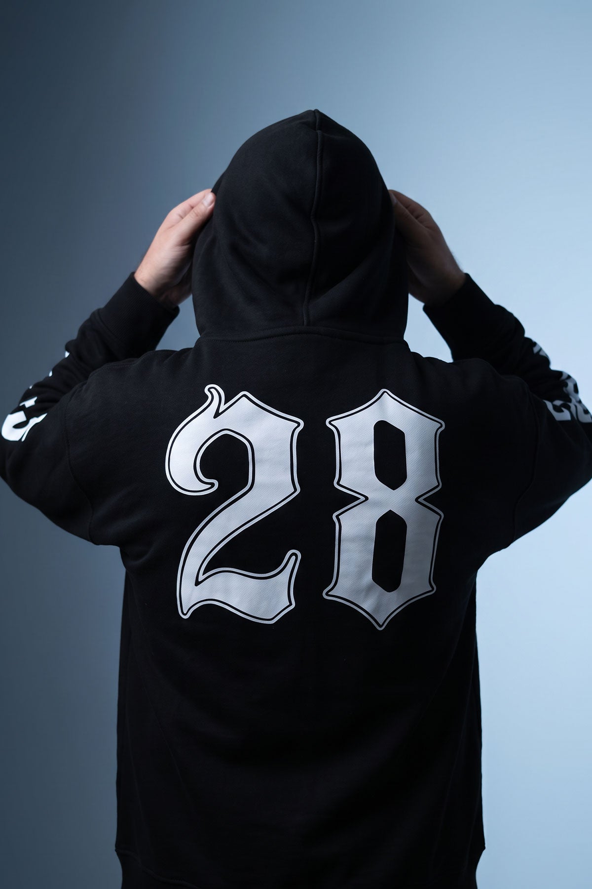 Murda 28 Full-Zip Hoodie - Siyah - Görsel 4
