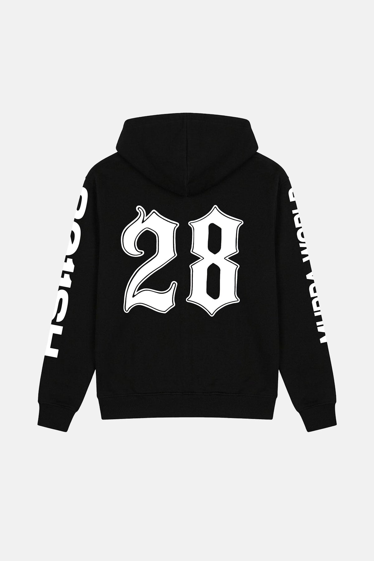 Murda 28 Full-Zip Hoodie - Siyah - Görsel 3
