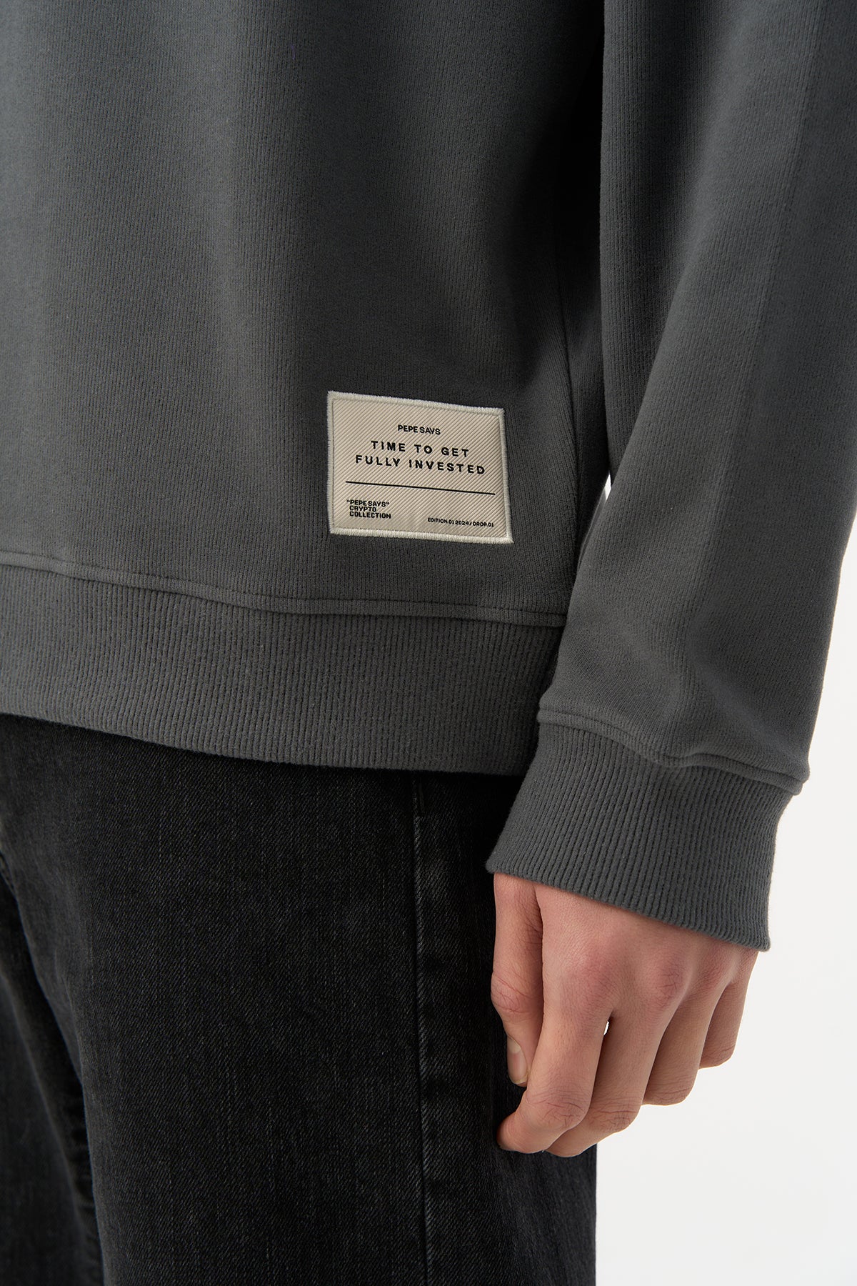 King Pepe SuperSoft Hoodie - Antrasit - Görsel 3