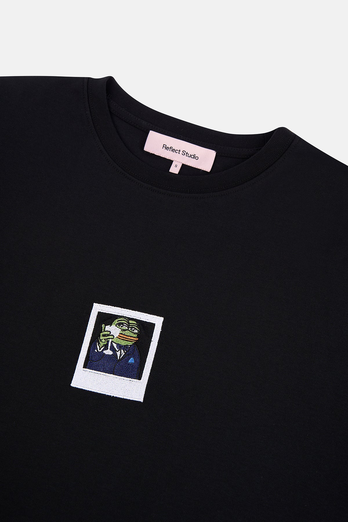Gatsby Pepe Premium T-shirt - Siyah - Görsel 2