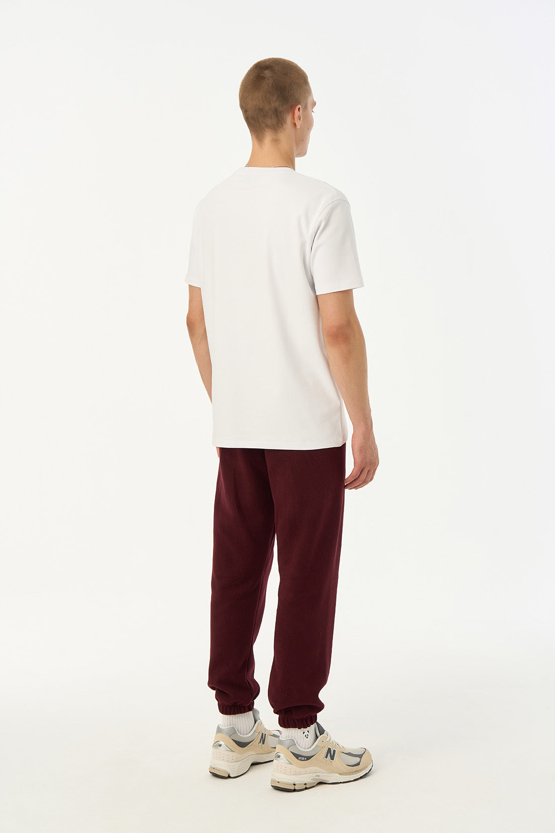 Basic SuperSoft Erkek Eşofman Altı - Bordo - Görsel 2