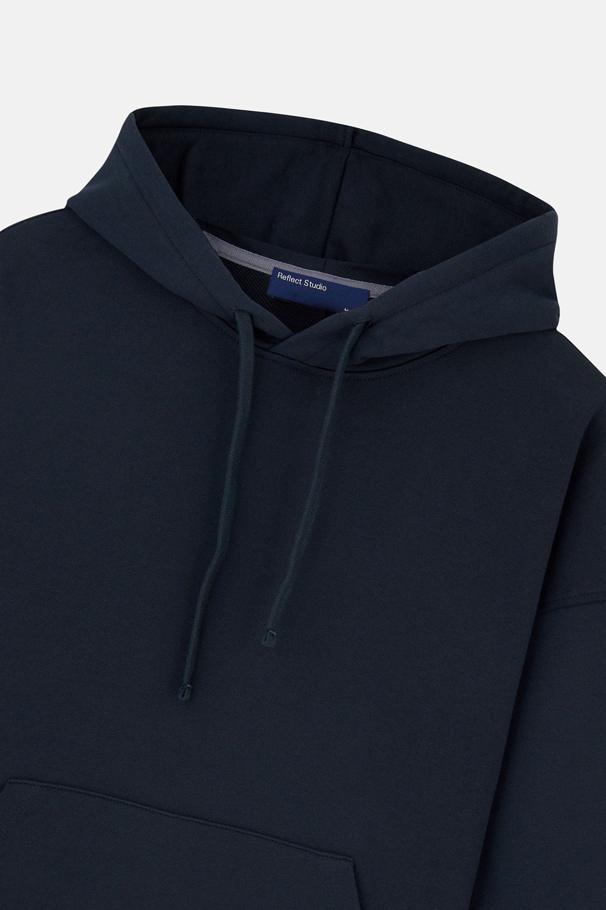 Basic Soft Fleece Hoodie - Lacivert - Görsel 2