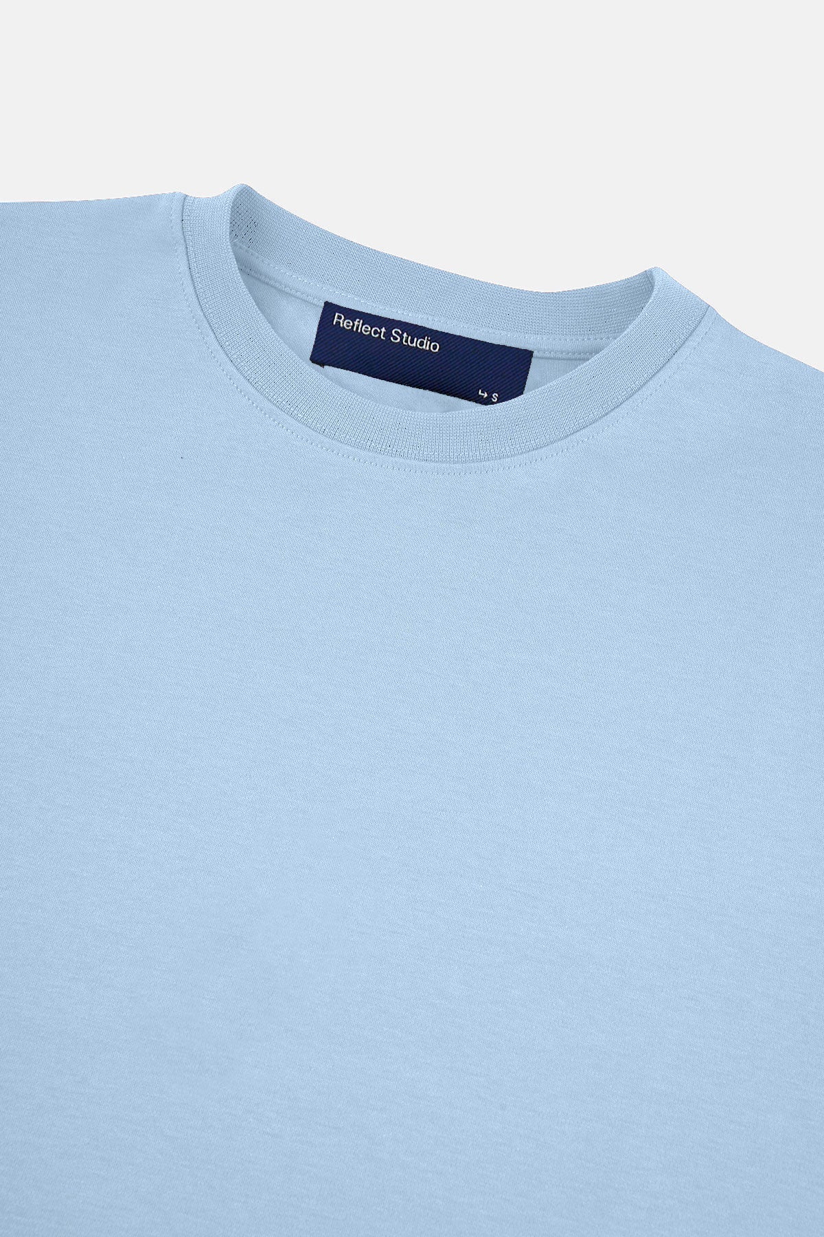 Basic Premium T-shirt - Buz Mavi - Görsel 3