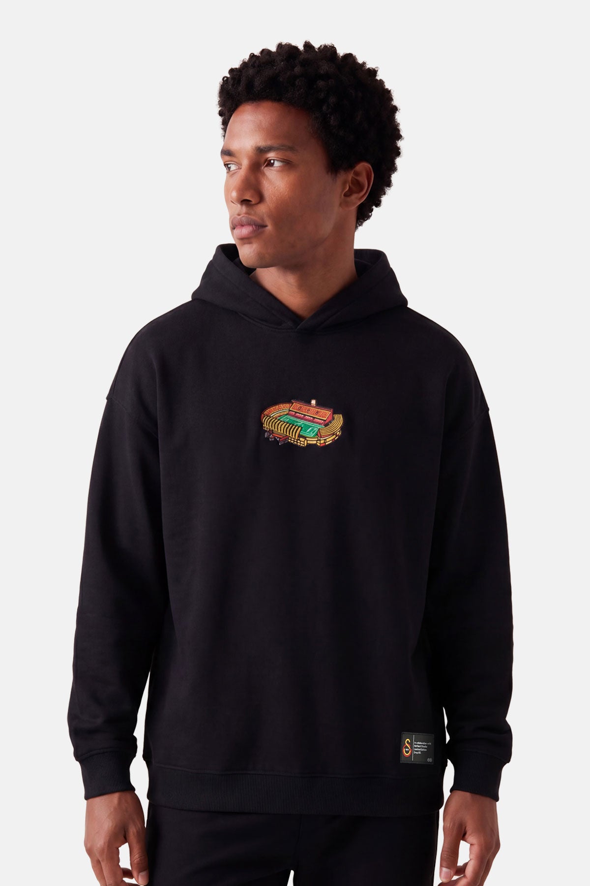 Ali Sami Yen SuperSoft Hoodie - Siyah - Görsel 5