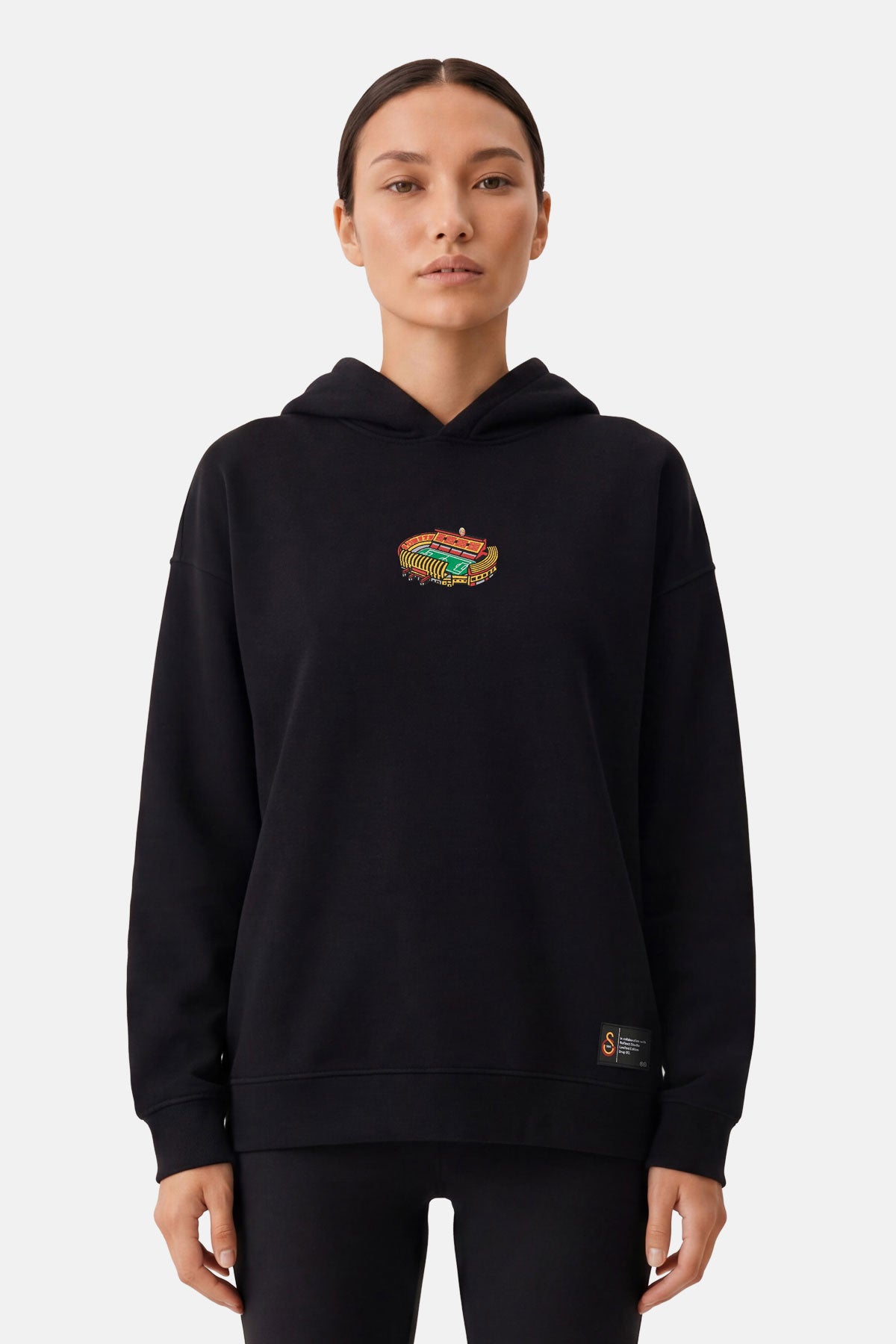 Ali Sami Yen SuperSoft Hoodie - Siyah - Görsel 4