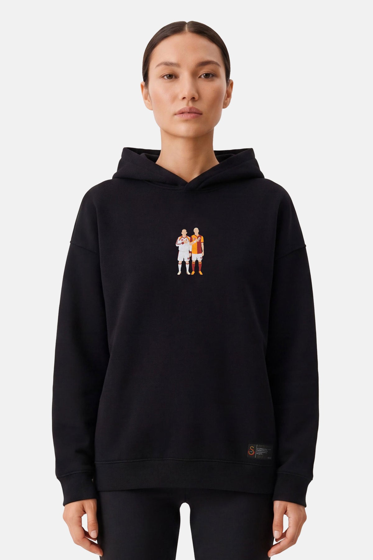 Hagi & Icardi SuperSoft Hoodie - Siyah - Görsel 3