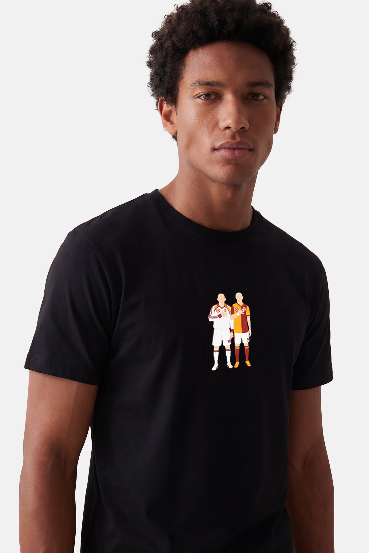 Hagi & Icardi Premium T-shirt - Siyah - Görsel 5