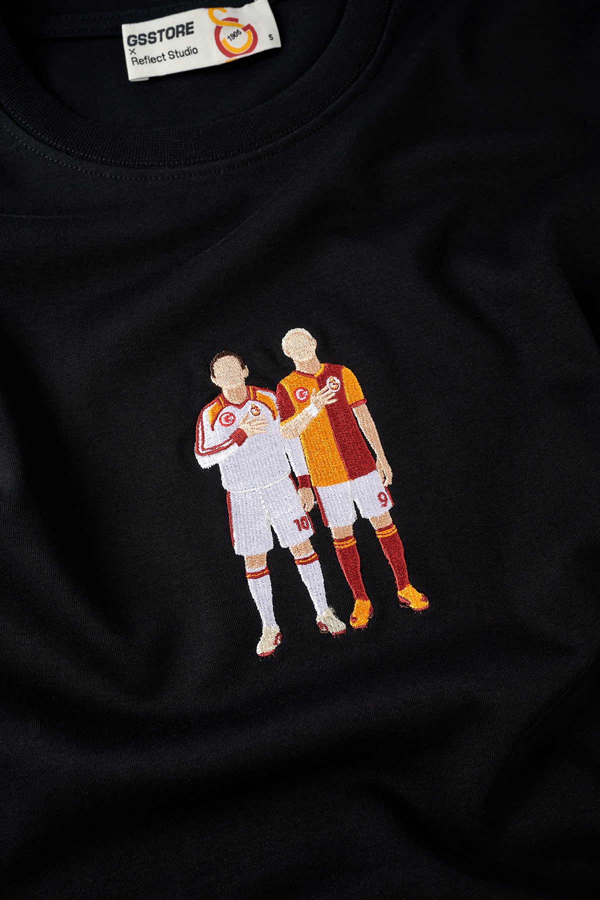 Hagi & Icardi Premium T-shirt - Siyah - Görsel 2