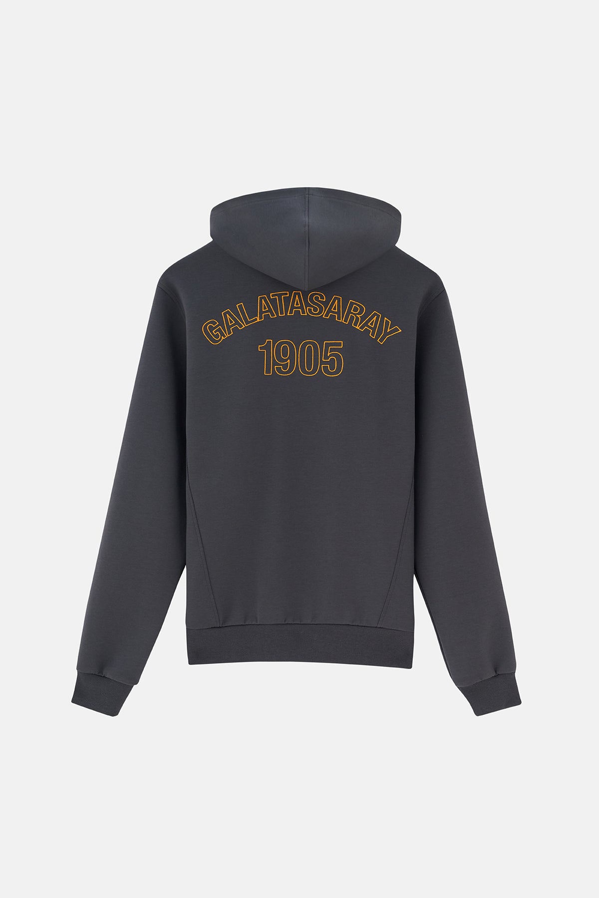 Galatasaray 1905 Fermuarlı Kadın Hoodie - Antrasit - Görsel 4