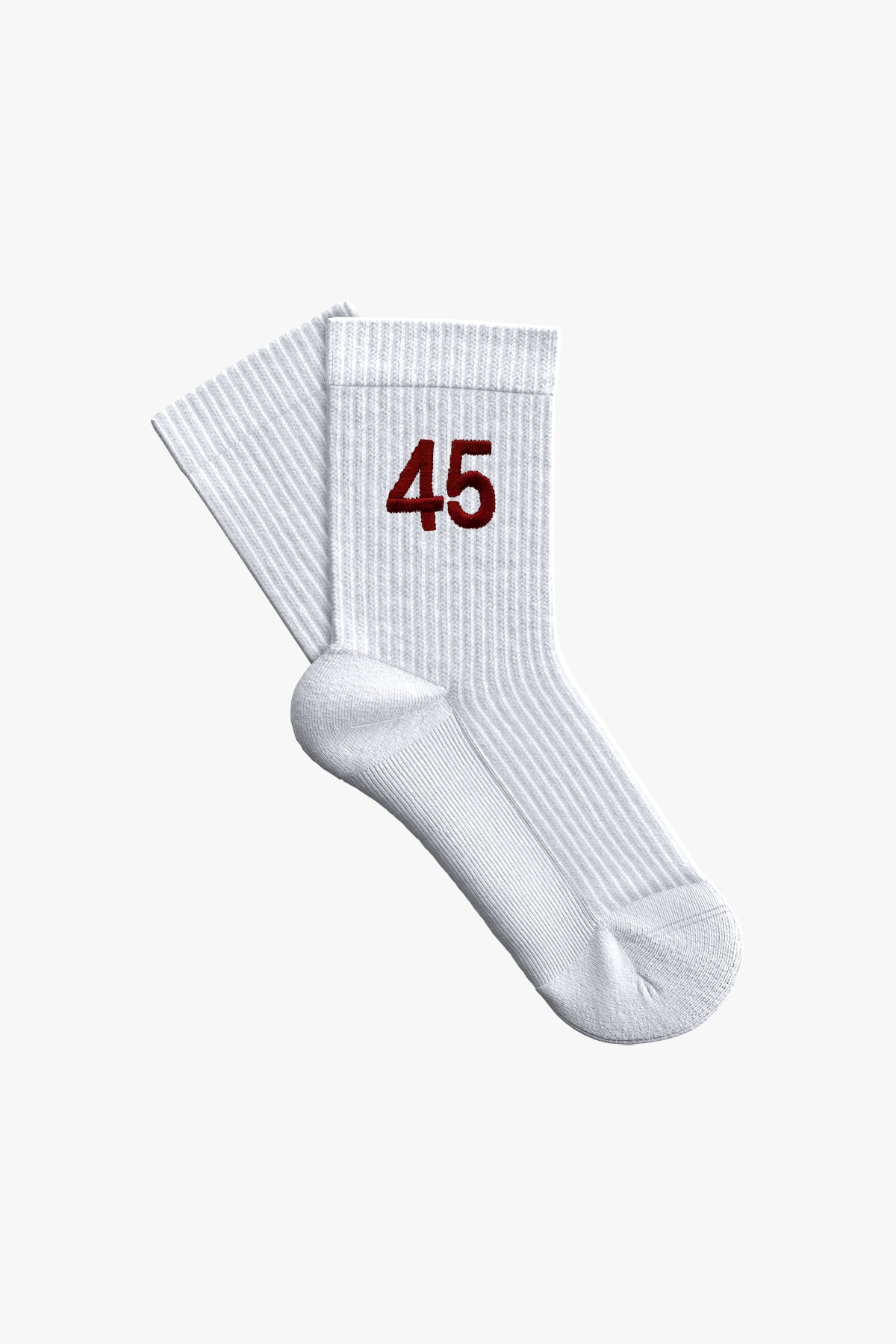 Osimhen 45 Havlu Çorap - Beyaz - Görsel 2