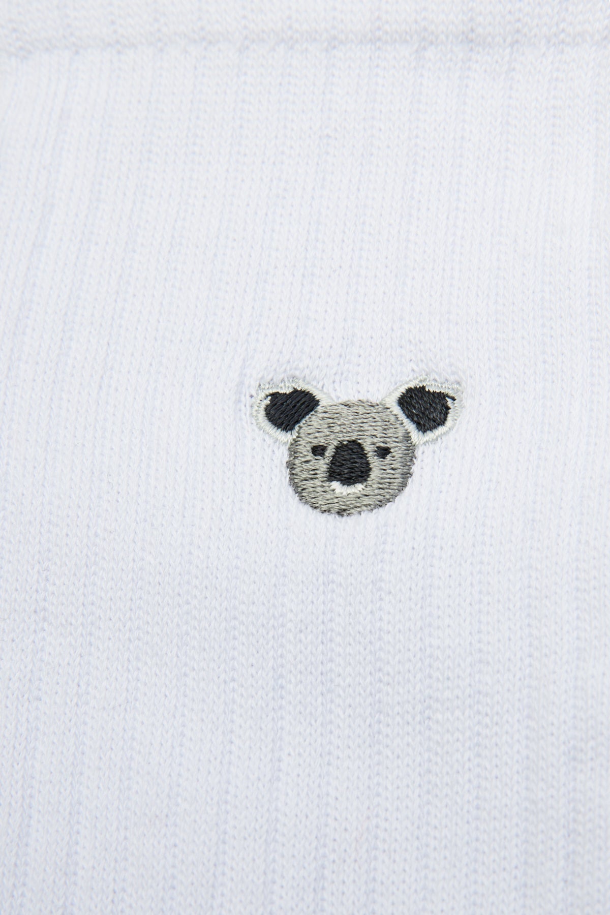 Koala Havlu Çorap - Beyaz - Görsel 3
