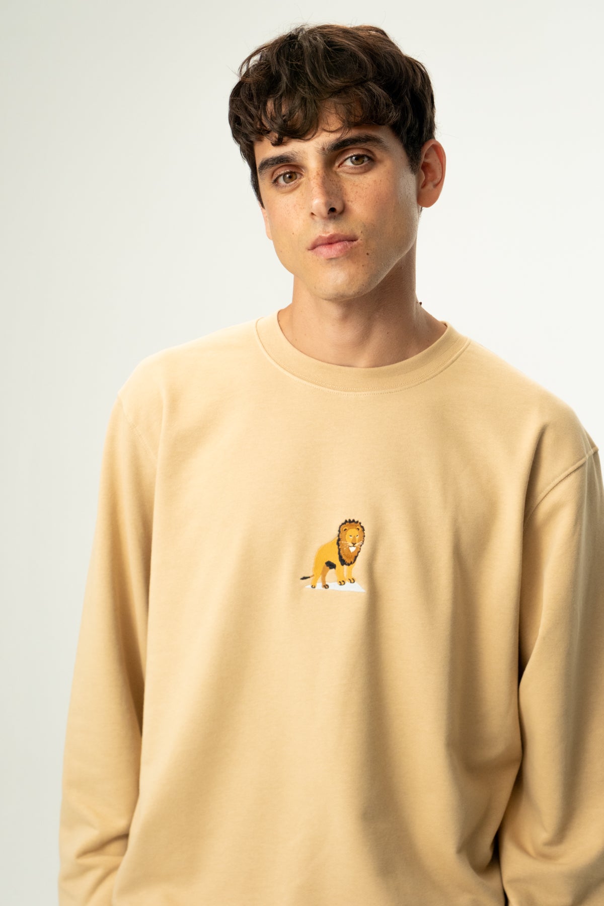 Aslan Soft Fleece Sweatshirt - Latte