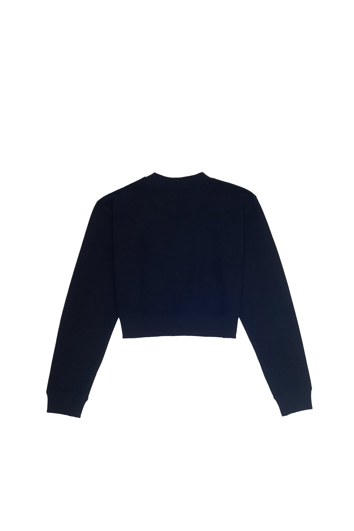 Flamingo SuperSoft Crop Sweatshirt - Siyah - Görsel 5
