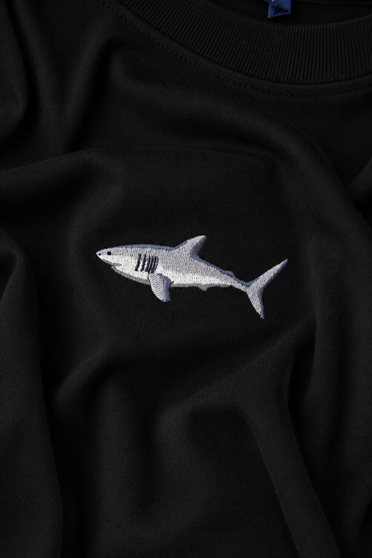 Büyük Beyaz Köpekbalığı Premium T-shirt - Siyah - Görsel 2
