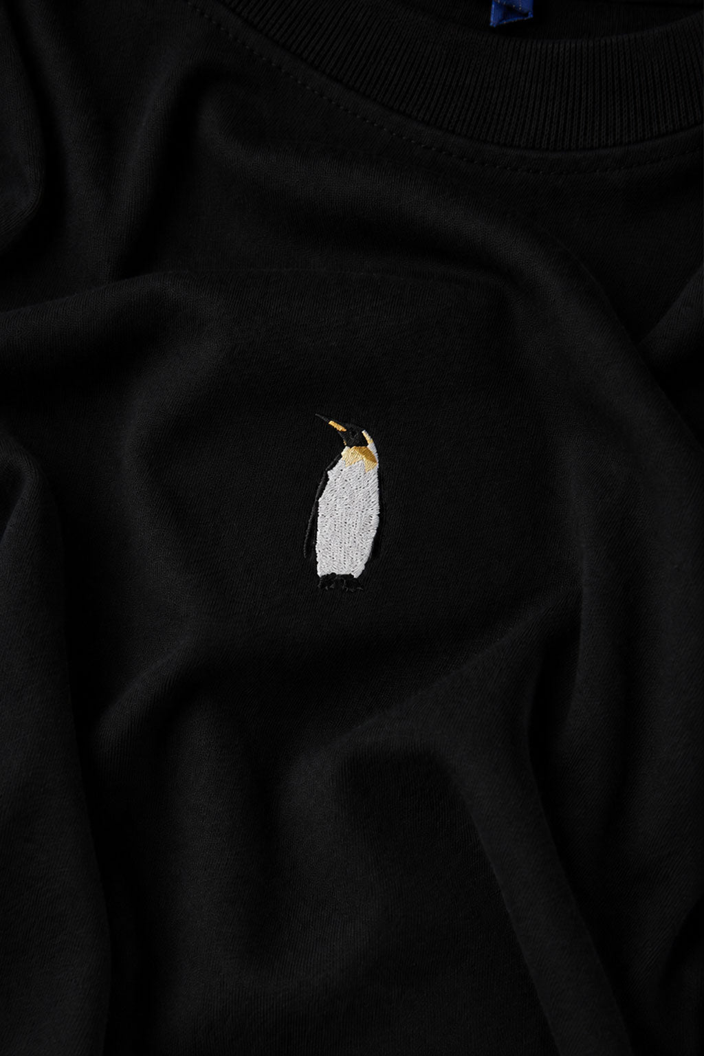 İmparator Penguen Premium T-shirt - Siyah - Görsel 3