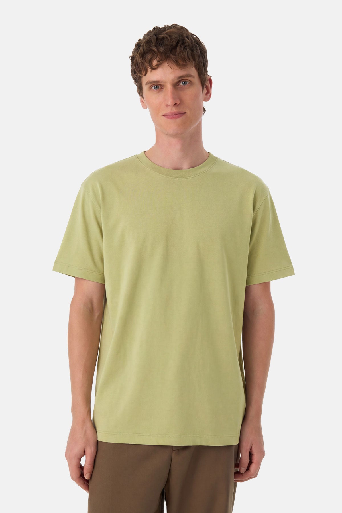 Basic Premium T-shirt - Su Yeşili - Görsel 5