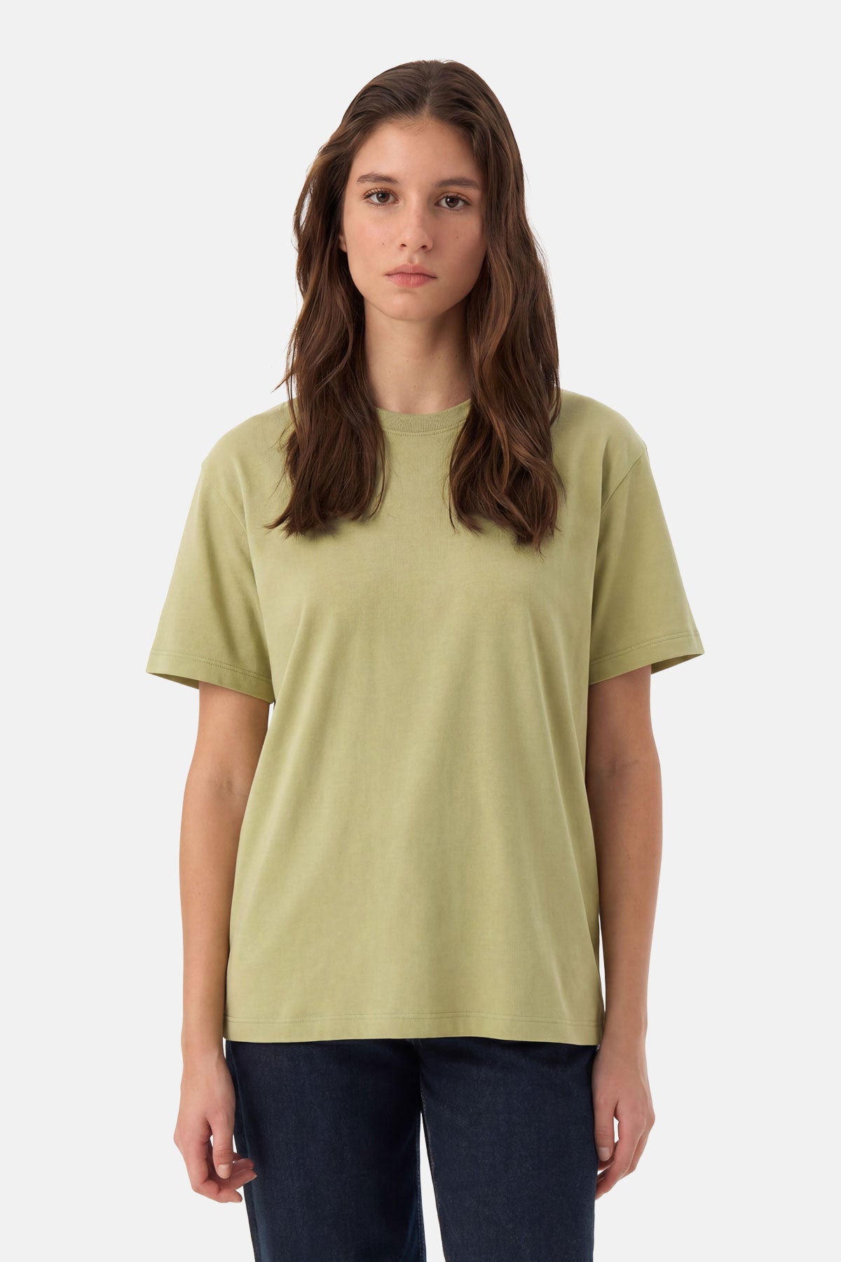 Basic Premium T-shirt - Su Yeşili - Görsel 3