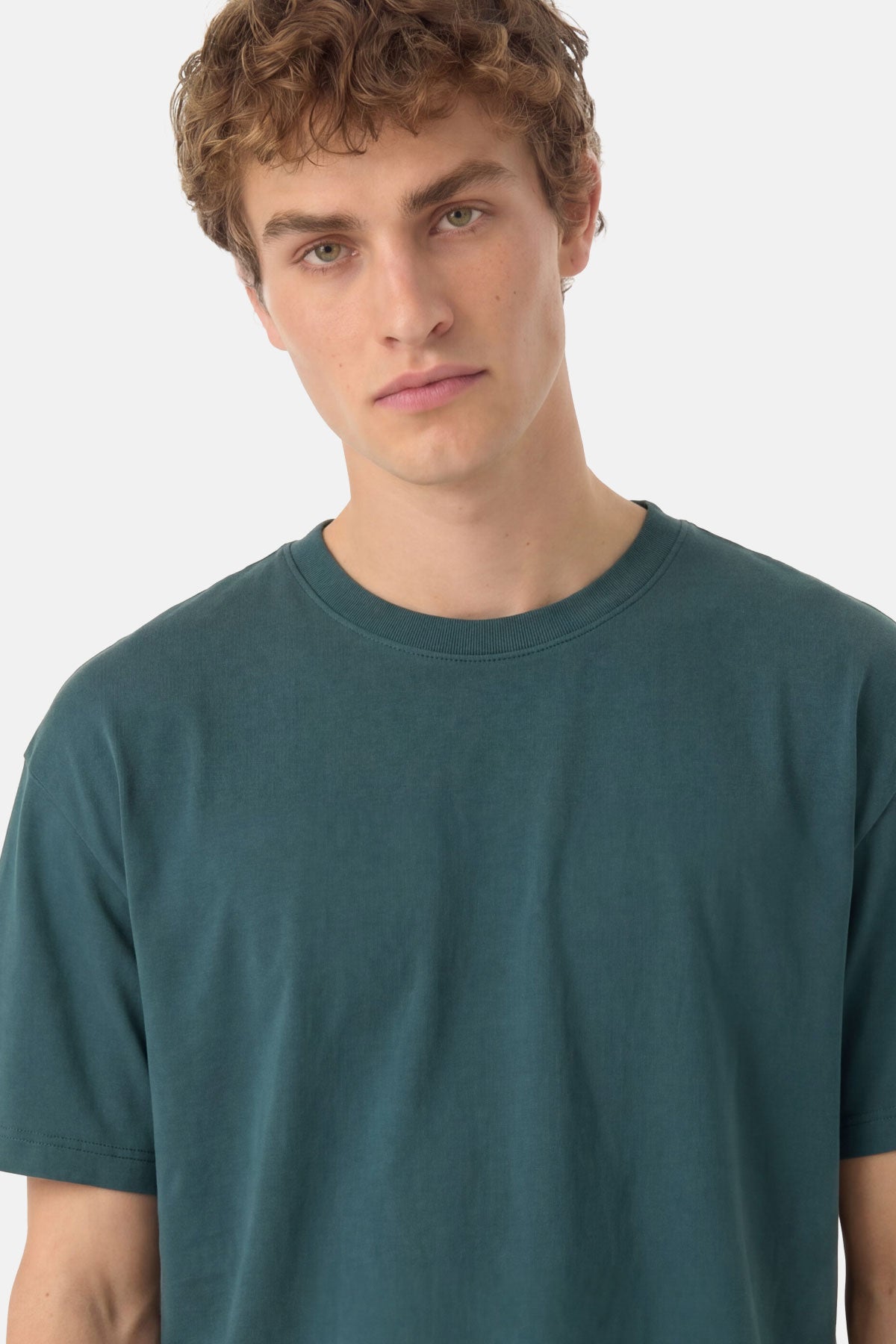 Basic Premium T-shirt - Petrol Yeşili - Görsel 3