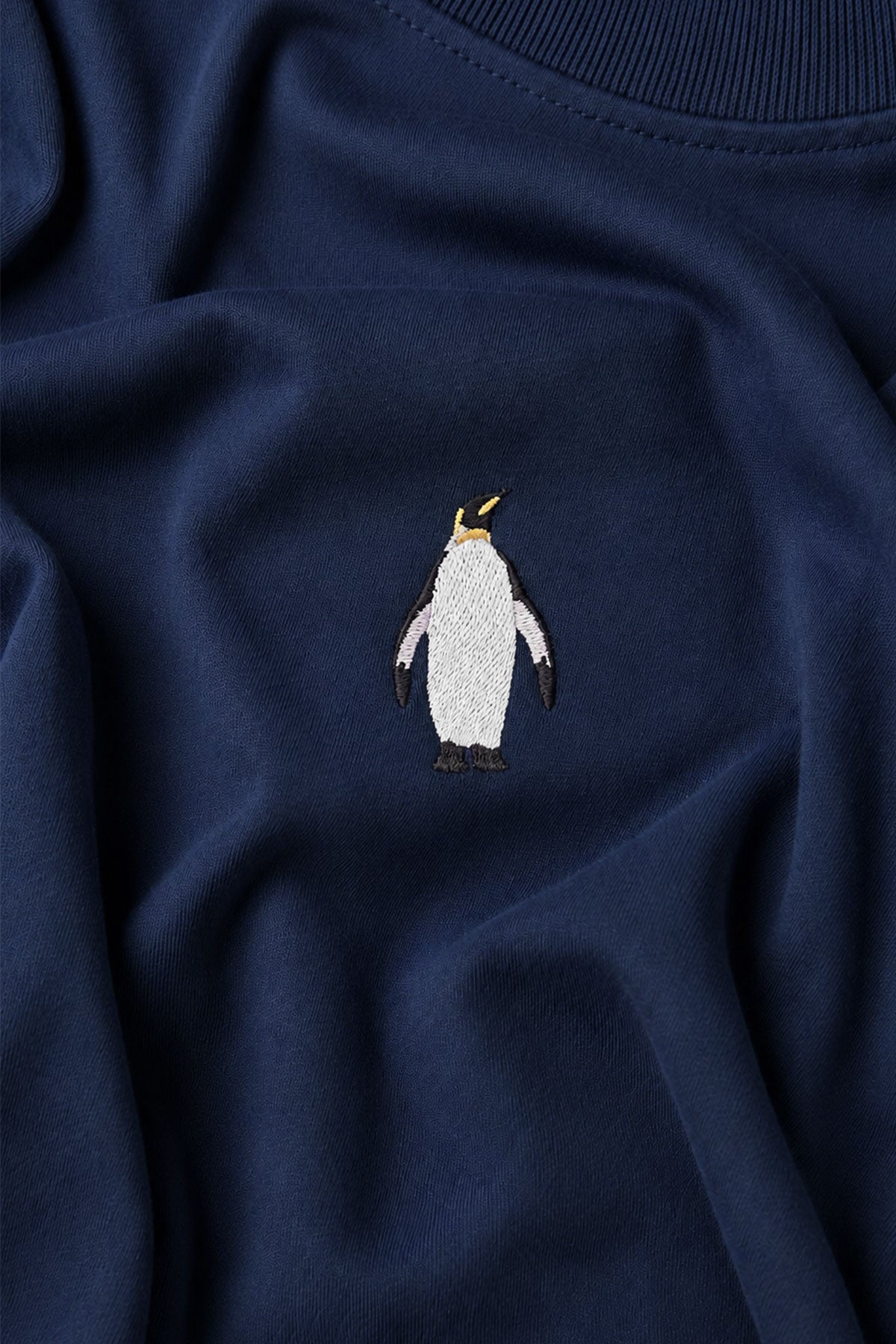 İmparator Penguen Premium T-shirt - Lacivert - Görsel 2