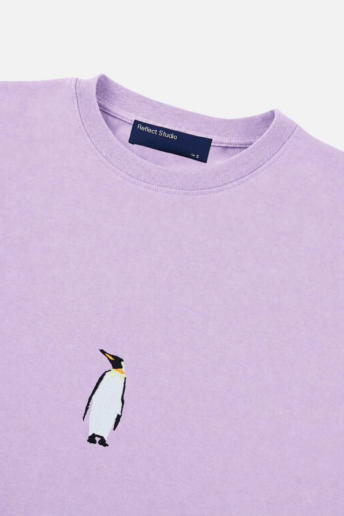 İmparator Penguen Premium T-Shirt - Lila - Görsel 2