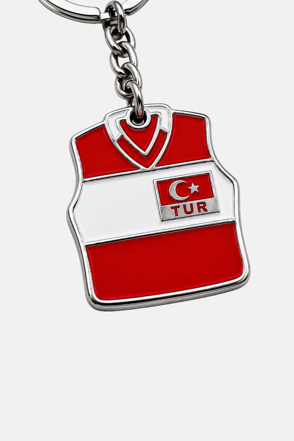 Milli Takım Metal Anahtarlık - Kırmızı - Görsel 2