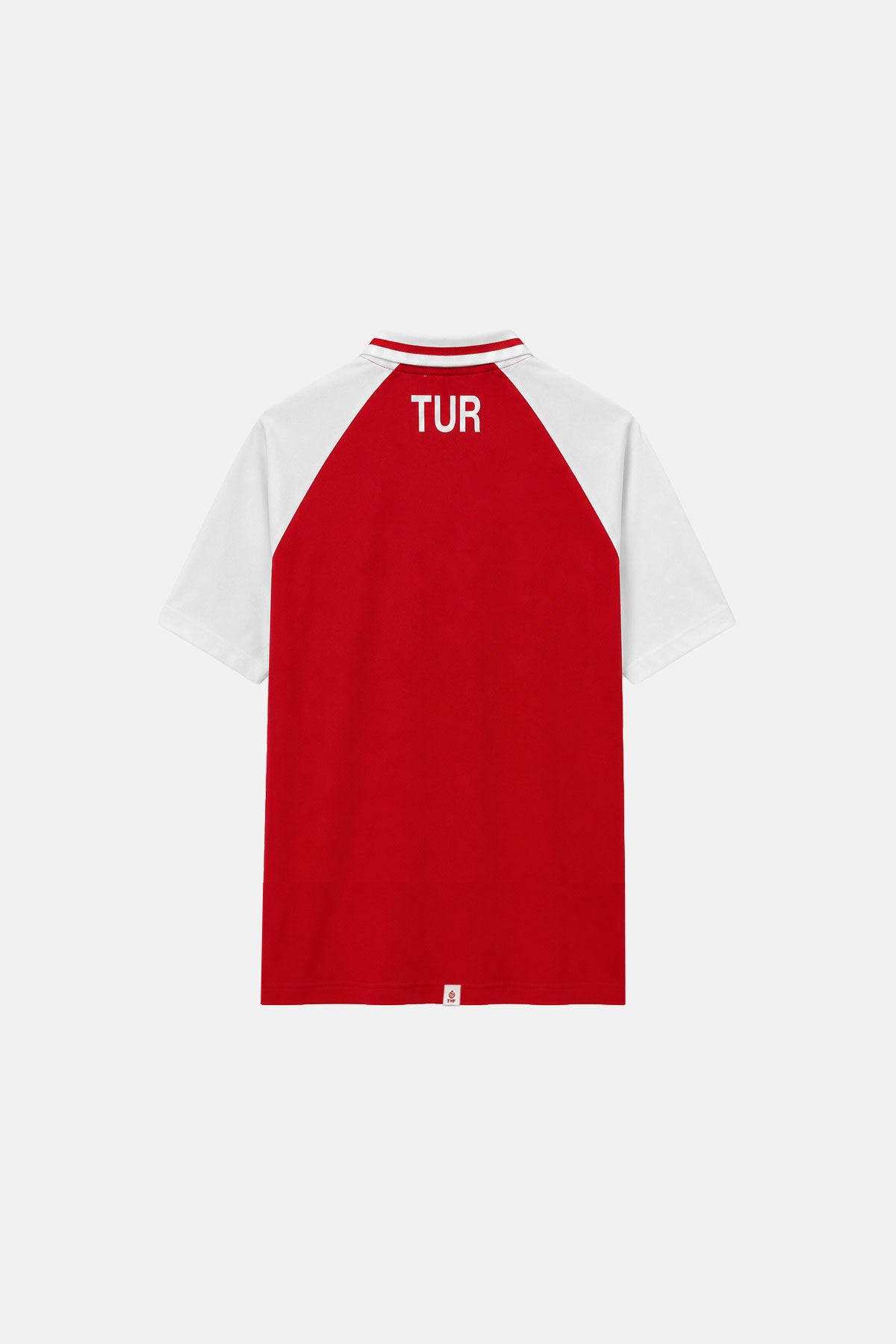 TUR Voleybol Polo Yaka T-shirt - Kırmızı - Görsel 2