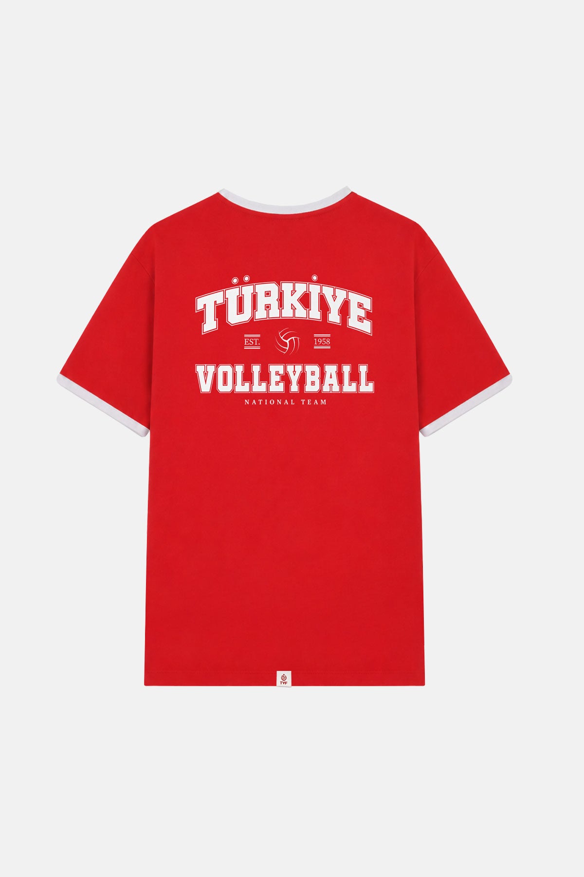 Türkiye Milli Voleybol Takımı Lightweight T-shirt - Kırmızı - Görsel 2