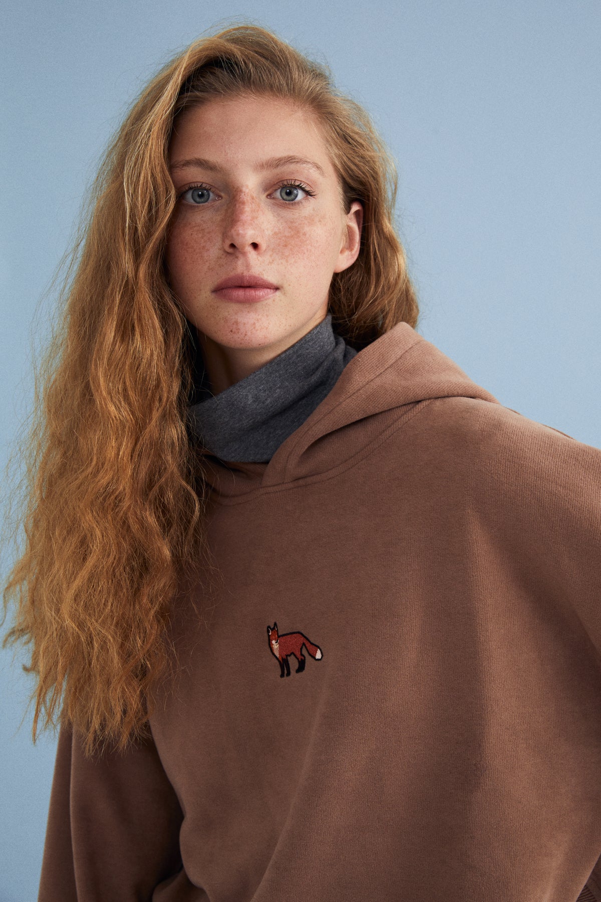 Kızıl Tilki SuperSoft Hoodie - Açık Kahverengi - Görsel 5
