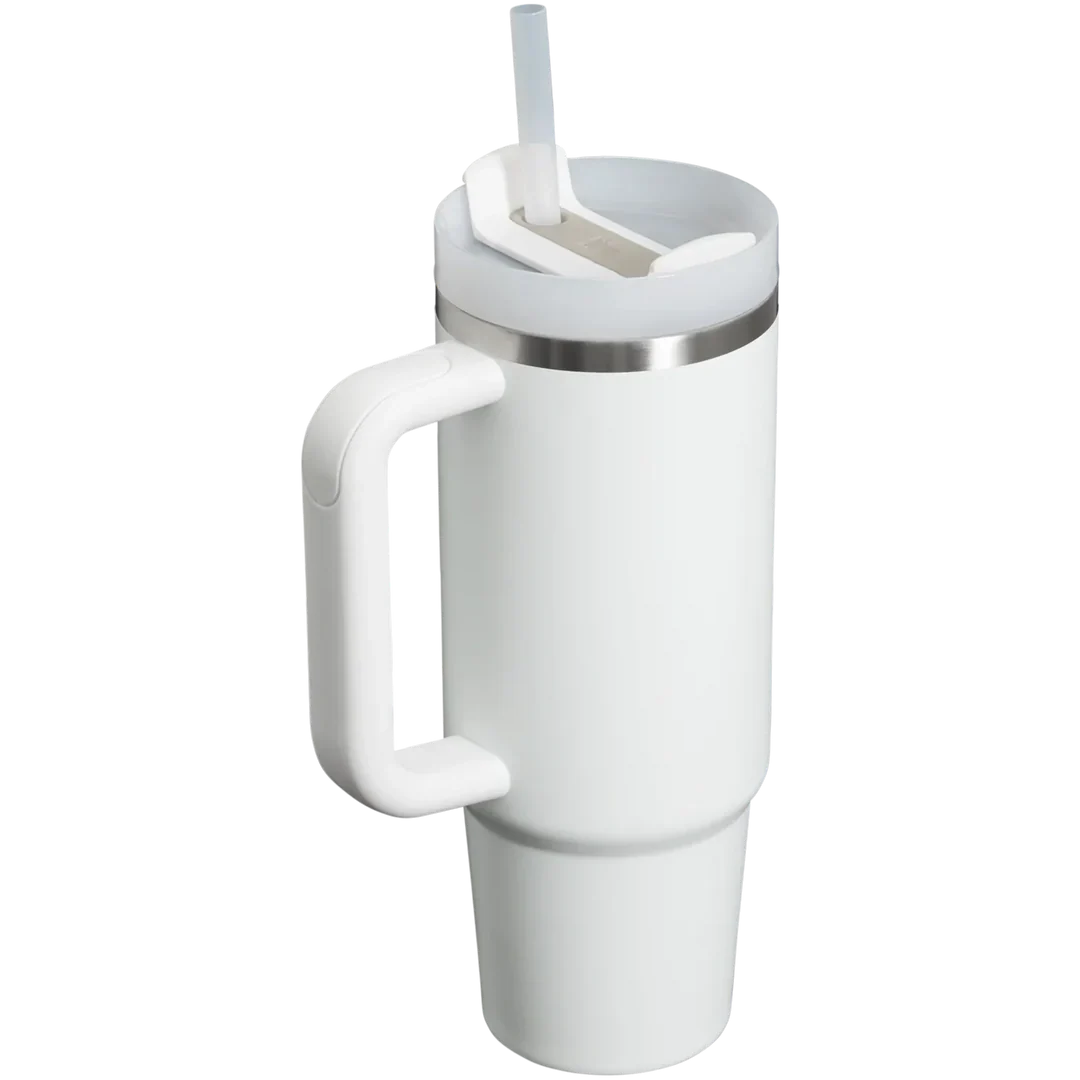 Stanley The IceFlow Quencher Pipetli Termos Bardak 0,89 LT - Beyaz - Görsel 2